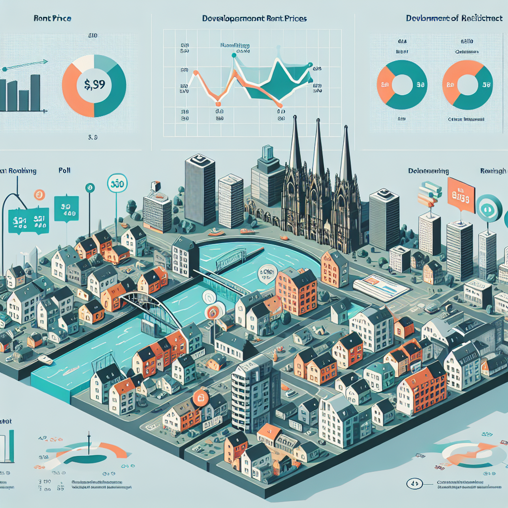 Mietspiegelentwicklung Köln Poll vs. andere Stadtteile
